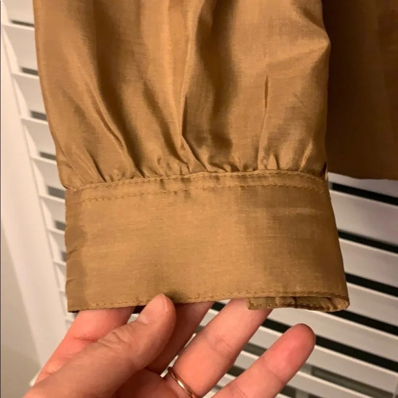 JH Collectibles - vintage size 14 gold blouse - Picture 4 of 4